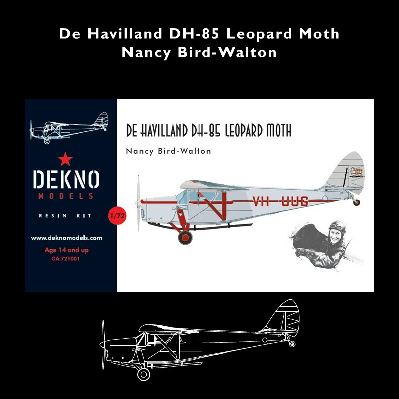 De havilland DH-85 Leopard Moth - Nancy Bird-Walton