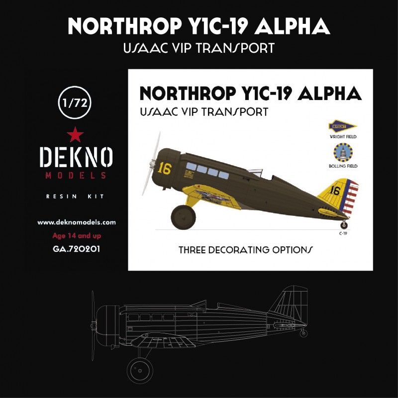 Northrop Y1C-19 Alpha