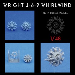 1/48 Wright J-6-9 Whirlwind...