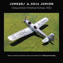 Junkers A.50 ce Junior  - International Challenge de Tourisme 1930