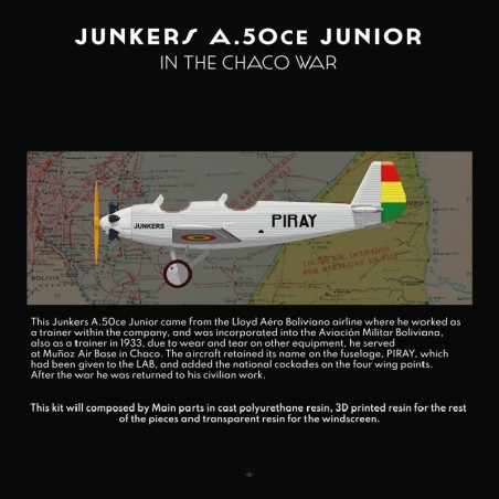 Junkers A.50 ce Junior Chaco War