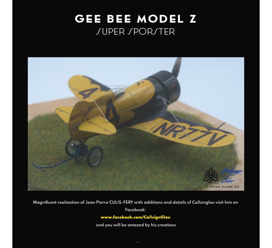 Gee Bee Model Z Super Sportster