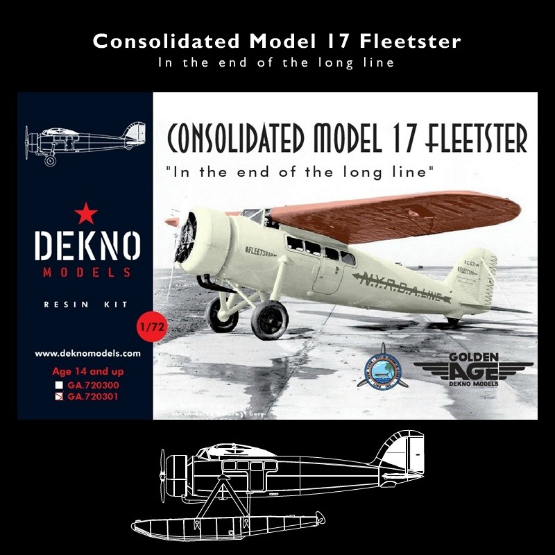 Consolidated Model 17 Fleetster with EDO J-5300 floats