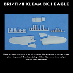 Bristish Klemm BK.1 Eagle