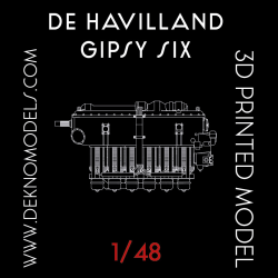 1/48 De Havilland Gipsy Six