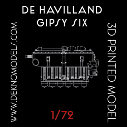 1/72 De Havilland Gipsy Six