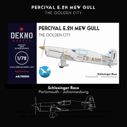 Percival E.2H Mew Gull - The Golden City