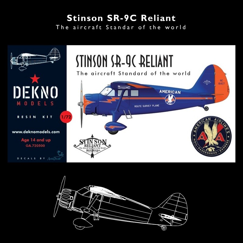 Stinson SR-9C Reliant - American Airlines